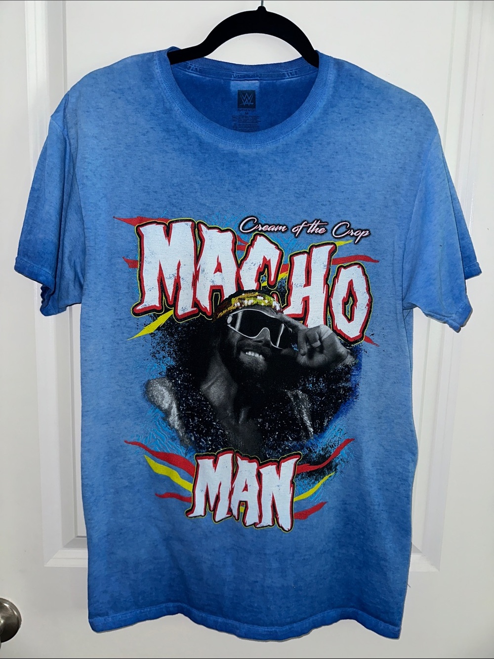 WWE Macho Man Randy Savage “Cream of the Crop” Vintage Wash T-Shirt, Size M